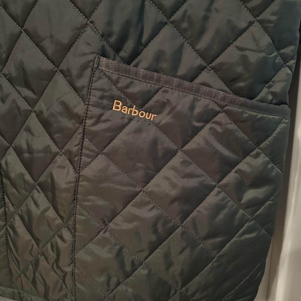 Men's Olive Green Quilted Barbour Jacket XXL - Picture 5 of 8